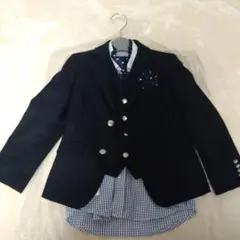 キッズ フォーマルスーツ ネイビー 120cm~