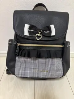⭐︎キッズ ガーリーリボンリュック ⭐︎美品⭐︎のサムネイル