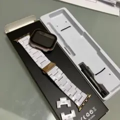 Apple Watch用ホワイトバンド ケースセット