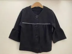 120㎝　 カーディガン ブラック