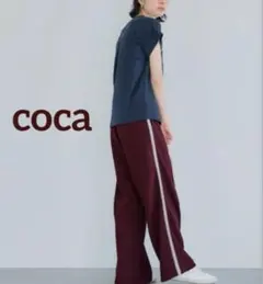coca サイドライン ジョーゼットラインパンツのサムネイル