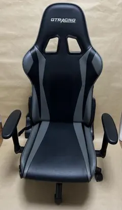 GTRACING ゲーミングチェア ブラック/グレー