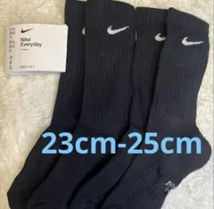 【新品】Nike Everyday ソックス 2足セット ブラック