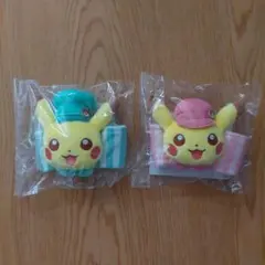 ピカチュウ　ポケモンカフェ　スイーツ ドリンクスリーブ　ポケモン