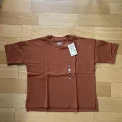無印良品 太番手 クルーネックワイドTシャツ 半袖 XS-S レンガのサムネイル