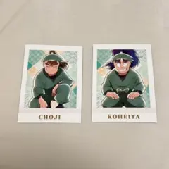 忍たま乱太郎　ぱしゃこれ　箔押し　七松小平太　中在家長次