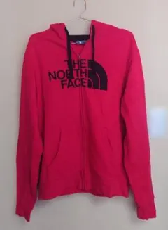 THE NORTH FACE 赤 ジップアップパーカー
