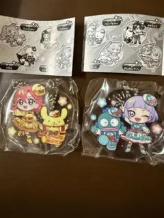 ひみつのアイプリ　サンリオキャラクターズ　アクリルキーホルダー　ちぃ　おとめ