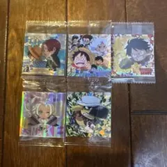 ワンピース　ウエハース　シール　ルフィ　シャンクス　シークレット　他