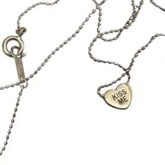 Bijou R.i ハート型 KISS ME ネックレス SILVER925のサムネイル