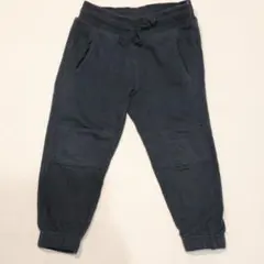100センチ　H&M　スウェットパンツ　ネイビー