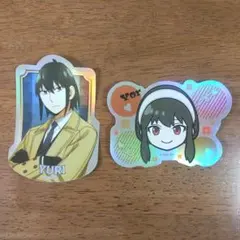 SPY×FAMILY YURIとYorのホログラムステッカーセット