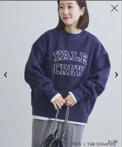 Yale University スウェットトレーナー ネイビーのサムネイル