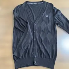 BURBERRY BLACK LABEL カーディガン 黒 M