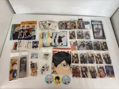 ハイキュー グッズ カード ステッカー ハンカチ キーホルダー 他 セット