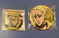 ジョジョ ジョジョワールド 原作 ホログラム 缶バッジ プロシュート