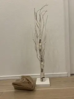 60cm 白樺ツリー LEDライト付き Schnee シュネー