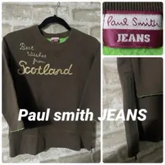 Paul smith JEANS レディースM スウェット　トレーナー　短丈
