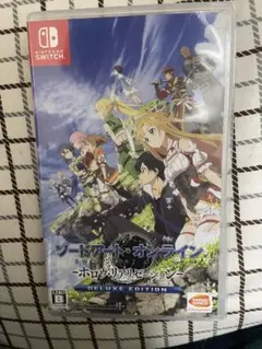 【美品】ソードアート・オンライン ホロウ・リアリゼーション 通常版 Switch