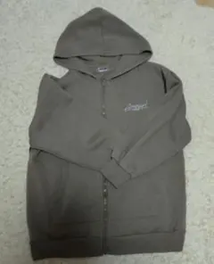 Anapgirl グレー フード付きパーカー