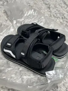 【美品】VANS ブラック サンダル 21cm