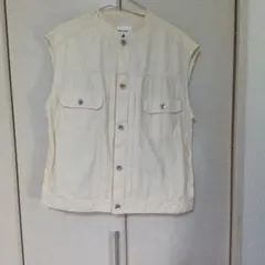 niko and... クリーム色 ベスト