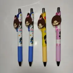 モンチッチ　ボールペン　４本セット　②