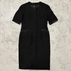 Charm Ruby 日本製 フォーマルワンピース 11号 黒 CA57