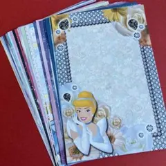 メモ帳　ディズニー、プリンセス　シンデレラ　バラメモ　30枚　おすそ分け