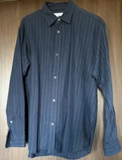 【UNITED ARROWS】ストライプ長袖シャツ　サイズS