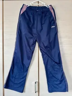 FILA 裏フリースジャージ パンツ L 紺