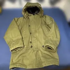 ミリタリージャケット オリーブドラブ ファー付き