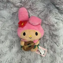 新品】【ハワイ限定】マイメロディ ギター付きぬいぐるみ ハワイ