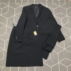 レディース黒スーツ3点セット　11号