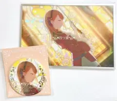 【匿名配送】プロセカ　はぴこれ　バースデー 花里みのり　アクリル色紙 缶バッジ