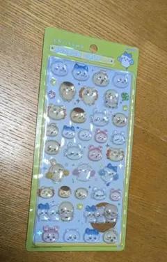 第二弾　ちいかわ　ボンボンドロップシール　みんな　ニコニコ