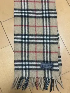 Burberry's チェック柄マフラー