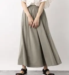 グローバルワーク　快適フレアワイドパンツ￼ カイテキフレアワイドパンツ　M￼