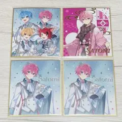 すとぷり さとみさんミニ色紙