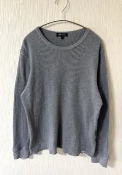 BEAMS HEART サーマルクルーネック 長袖カットソー グレーのサムネイル