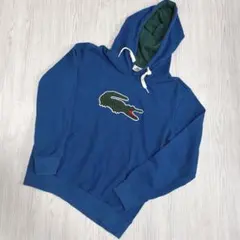 LACOSTE ラコステ スウェットパーカー ブルー