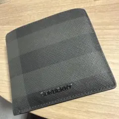 BURBERRY 二つ折り財布 ブラックのサムネイル