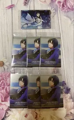 アイナナ ウエハース　箔押し　BW シャフユニ　一織