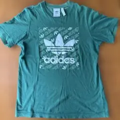 adidas アディダス 半袖 Tシャツ グリーン