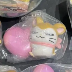 とっとこハム太郎 スイングマスコット マフラーちゃん　ガチャガチャ