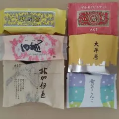 六花亭 お菓子 ６種のサムネイル