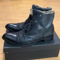 alfredoBANNISTER layered belt boots Y2K