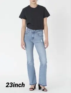 リーバイス Levi's 726 ハイライズ フレア ジーンズ W23 デニム