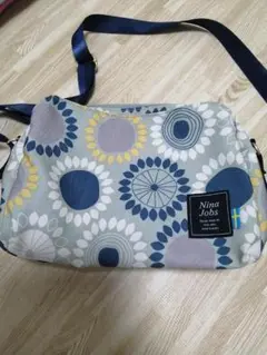 Nina Jobs 花柄ショルダーバッグ