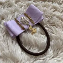 ラプンツェル　リボン　ヘアゴム　ヘアアクセサリー